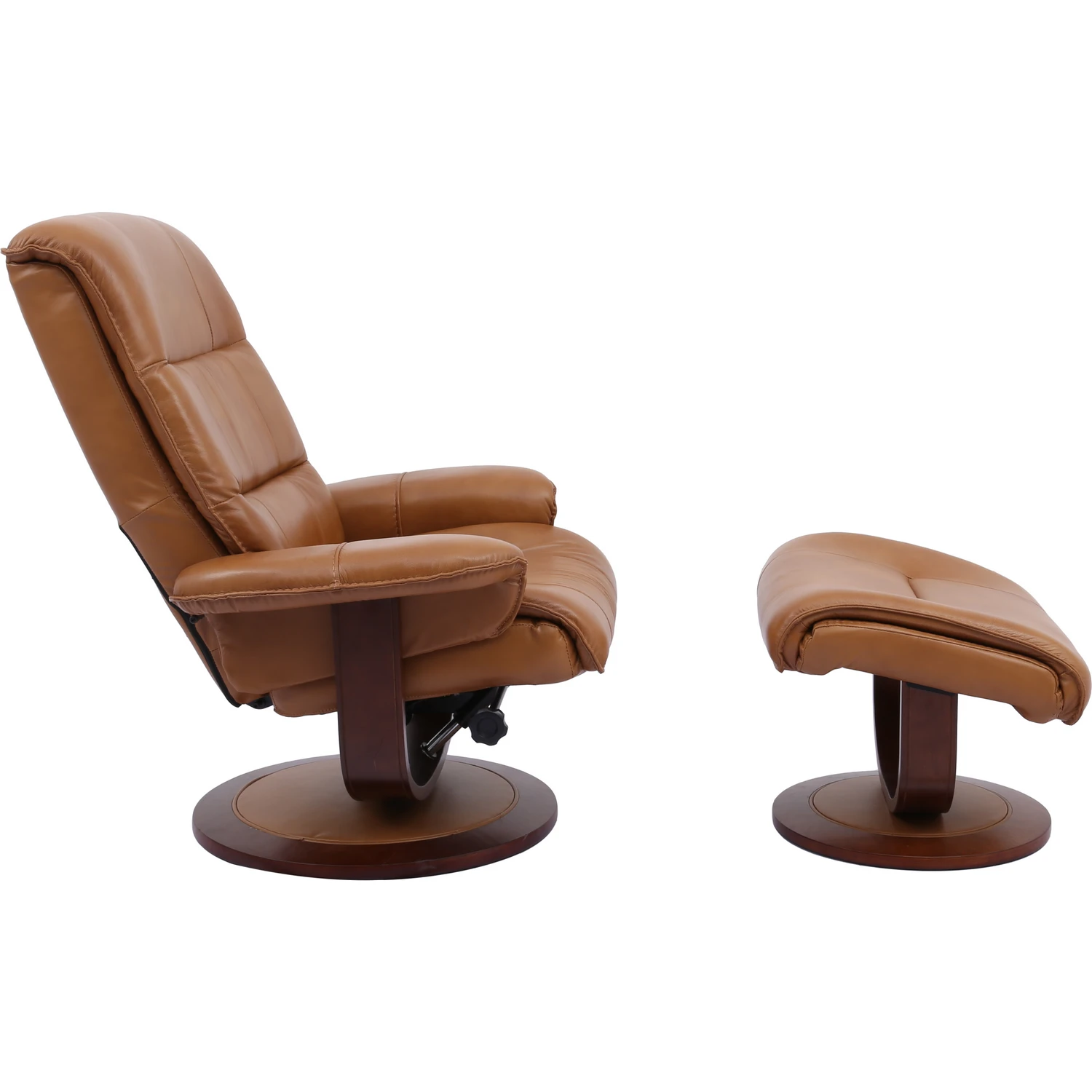 Parker House Knight Reclining Swivel Chair & Ottoman - Thumbnail 5