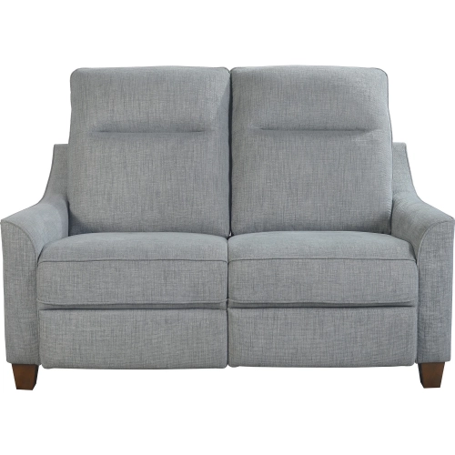 Madison Freemotion Power Cordless Loveseat in Marine Blue Fabric