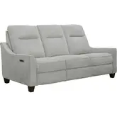 Madison Freemotion Power Cordless Sofa in Muslin Fabric