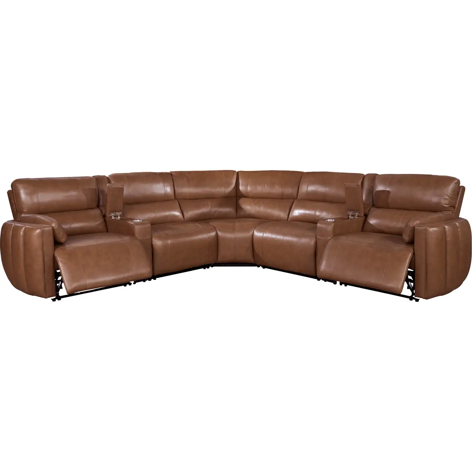 Parker House MMOD-PACKT7(H)-SABL Modesto 7 Piece Power Reclining