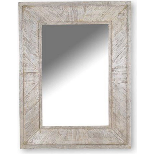 Crossings Monaco Wall Mirror in Weathered Mango Wood