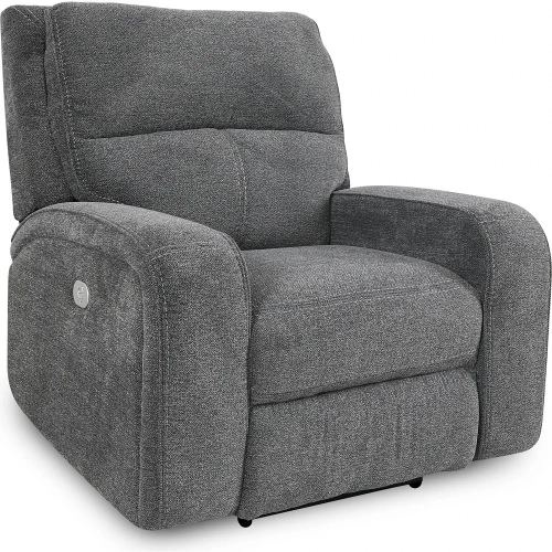 Polaris Power Recliner in Bizmark Grey Fabric