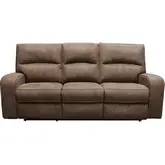 Polaris Power Sofa in Kahlua Brown Fabric