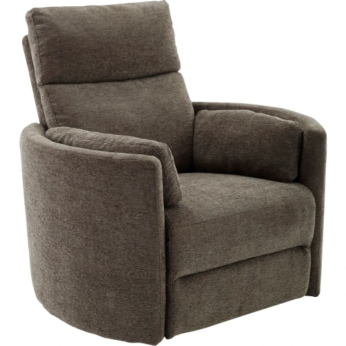 Radius Power Swivel Glider Recliner in Krypton Fabric