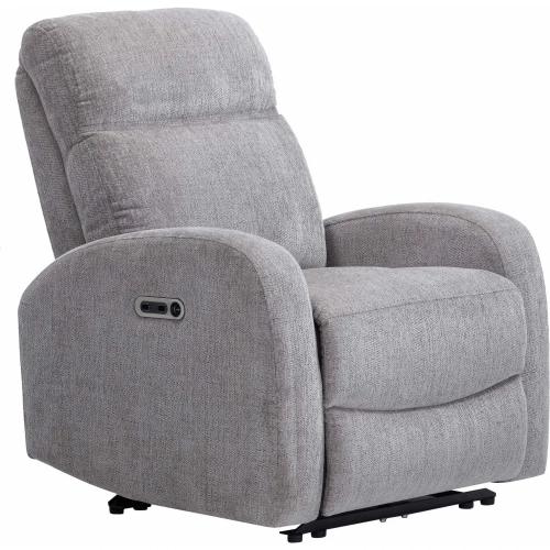 Tuscany Power Recliner in Whiskers Nature Grey Fabric