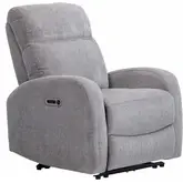 Tuscany Power Recliner in Whiskers Nature Grey Fabric