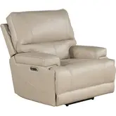 Whitman FreeMotion Power Cordless Recliner in Coffee Top Grain Leather