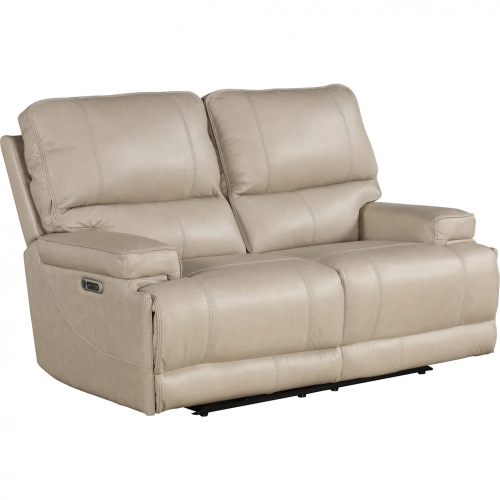 Whitman FreeMotion Power Cordless Loveseat in Coffee Top Grain Leather