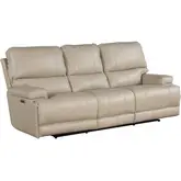 Whitman FreeMotion Power Cordless Sofa in Coffee Top Grain Leather