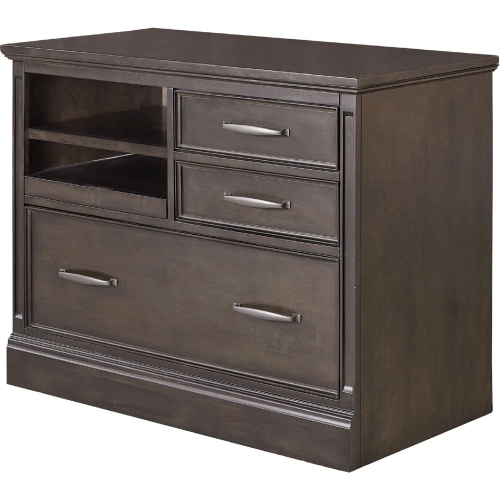 Shoreham File Cabinet Medium Roast Brown Wood