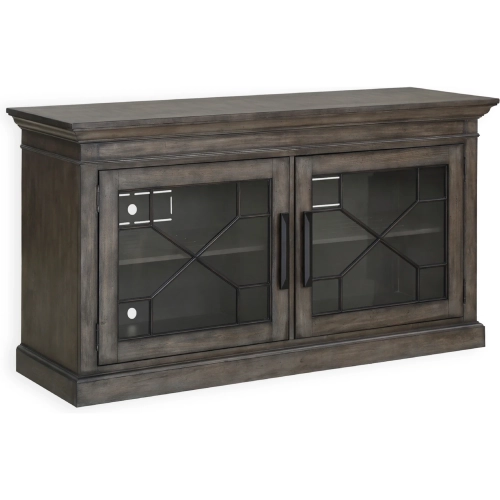 Sundance 63" TV Stand Console in Smokey Grey Finish