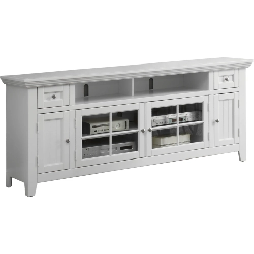 Tidewater 72" TV Stand Console in Vintage White
