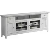 Tidewater 72" TV Stand Console in Vintage White