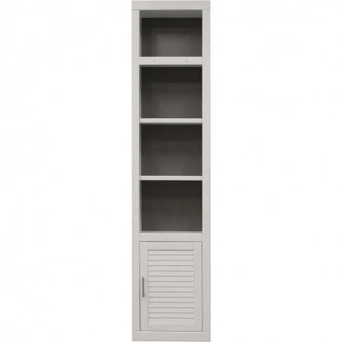 Catalina 22" Open Top Bookcase in Cottage White Wood