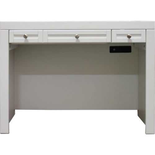Catalina 40" Library Desk in Cottage White Wood