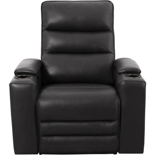 Nexus Zero Gravity Power Recliner in Autumn Black Top Grain Leather