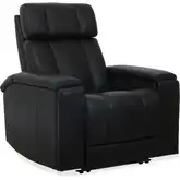 Phoenix Zero Gravity Power Recliner with Immersive Audio in Black Leather