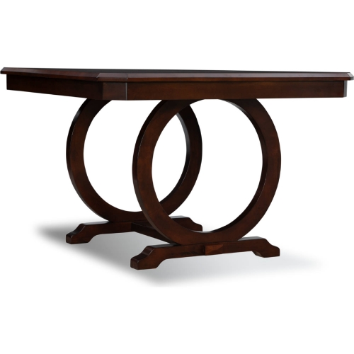 Brigham 54" Square Gathering Dining Table in Chery Finish