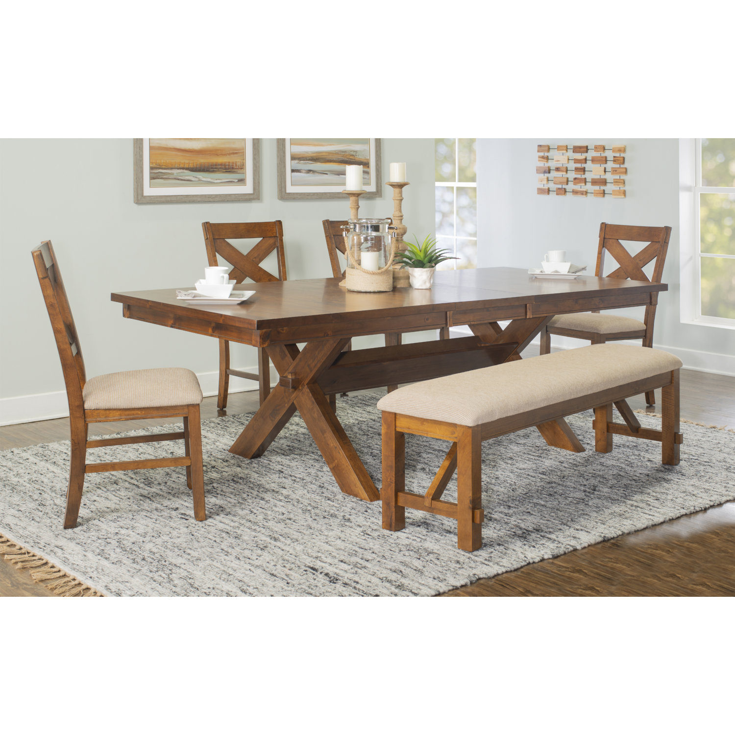 Powell Kraven Dining Set