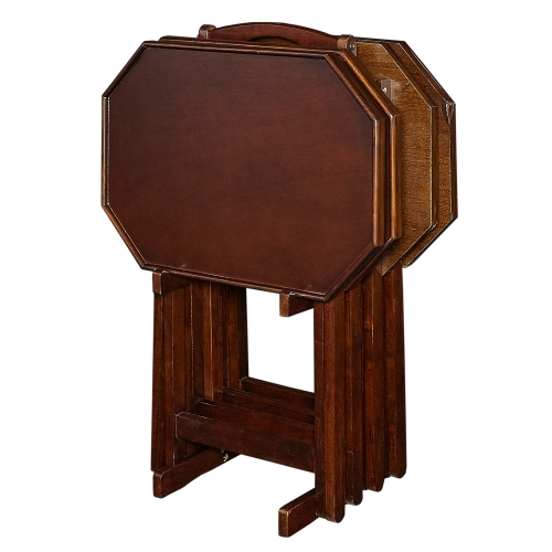 James Tray Table in Espresso Wood