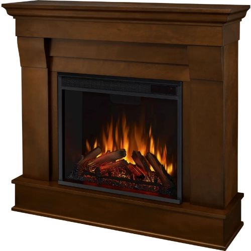 Chateau Electric Fireplace in Espresso Finish Wood