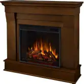 Chateau Electric Fireplace in Espresso Finish Wood