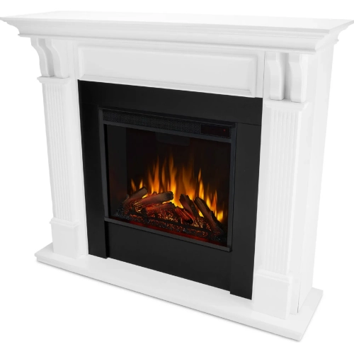 Ashley Electric Fireplace in White