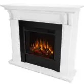 Ashley Electric Fireplace in White