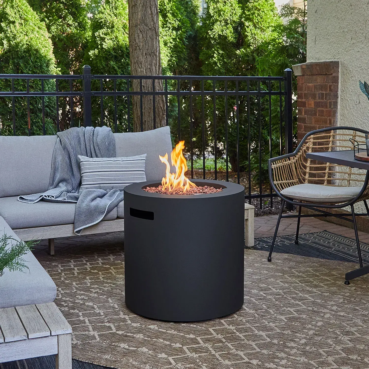 Real Flame Aegean Fire Pit Table - Thumbnail 3
