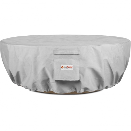 Riverside Fire Bowl Protective Cover in Light Gray