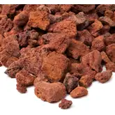 Red Lava Rock Fireplace Filler