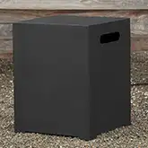 Propane Tank Cover in Black