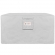 Ventura Square Fire Table Protective Cover in Light Gray