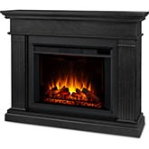 Centennial Grand Electric Fireplace in Black Wood
