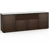 Berlin 345 85" TV Stand A/V Cabinet w/ Center Speaker Opening in Textured Wenge