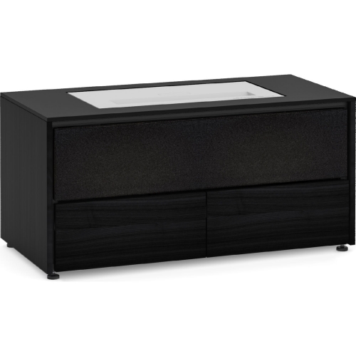 Siena 229 44" Credenza Cabinet in Black Oak for LG 4K UHD Cinebeam Projector