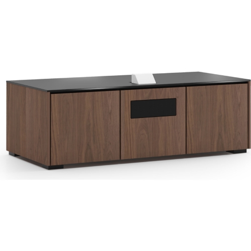 Siena 237 65"AV Cabinet for integrated Epson LS500 Projector in Walnut & Black