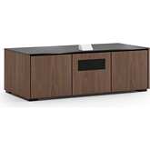 Siena 237 65"AV Cabinet for integrated Epson LS500 Projector in Walnut & Black