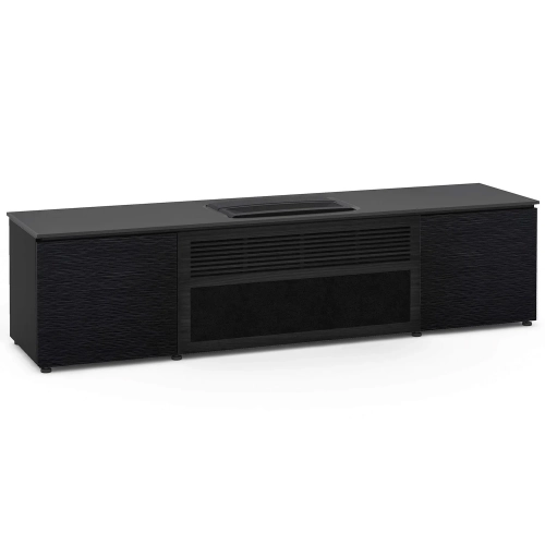 Chicago 245 86" Cabinet in Textured Black Oak & Black Top for AWOL Max & Pro Projector
