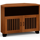 Sonoma 329CR 44" Extra Tall Corner TV Stand Cabinet w/ Center Speaker Opening in American Cherry