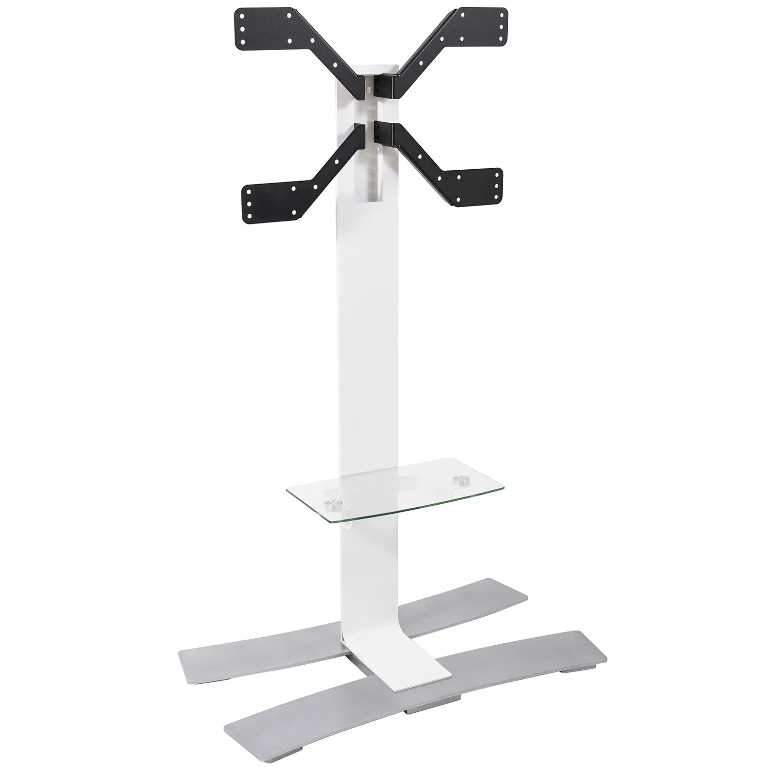 Salamander Designs AC/S/XL600/WH Acadia XL Mobile TV Stand with