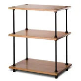 Archetype A3 Audio Rack in 4 Finishes - Black, Cherry, Maple, Walnut