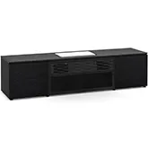 Chicago 245 86" Cabinet in Textured Black Oak & Black for Samsung SP-LPU7DSAX UST Projector