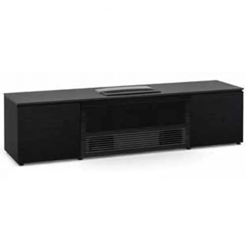 Chicago 245 85" Cabinet in Black Oak for Integrated Hisense UST PX1 Projector