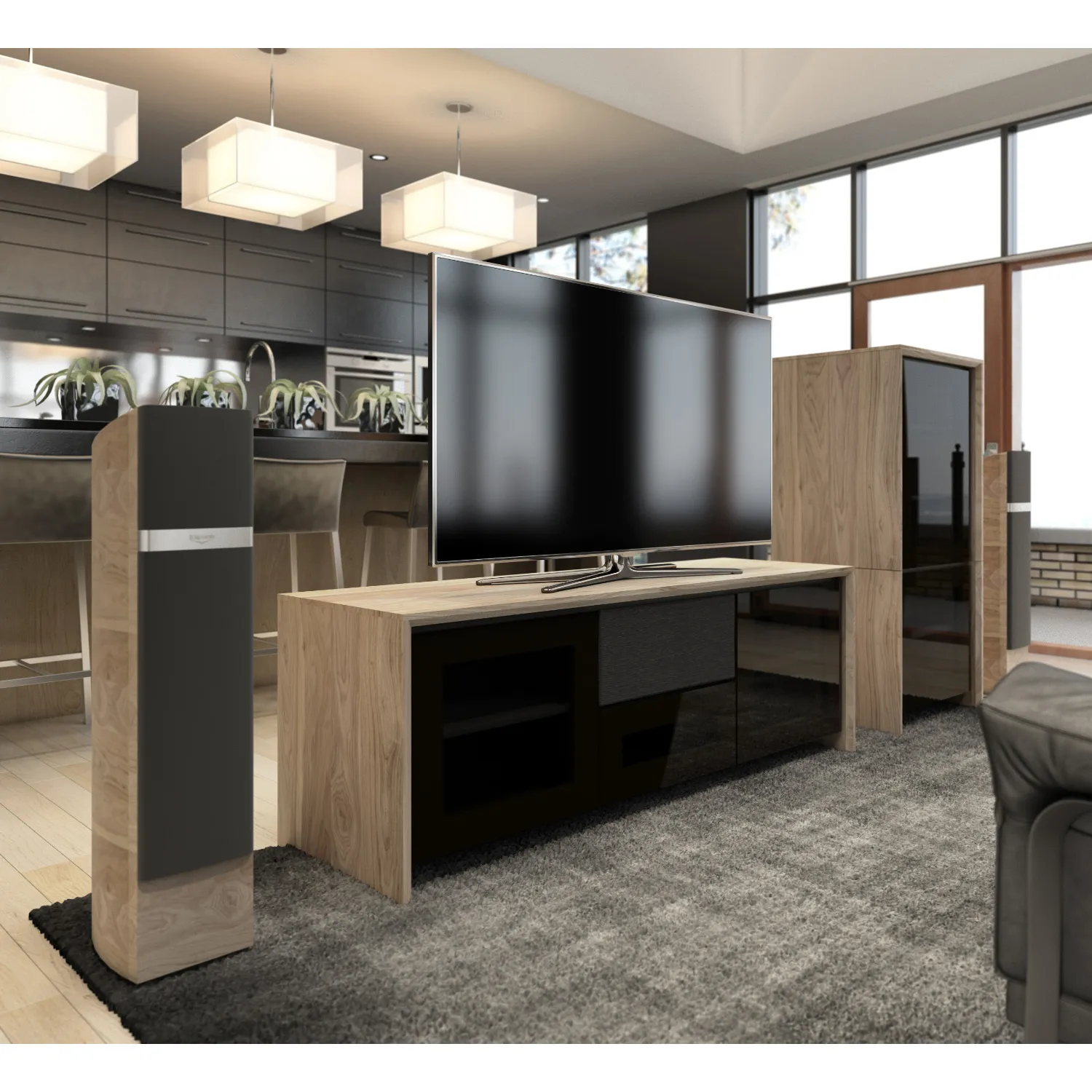 Salamander Designs Barcelona Media Cabinet - Thumbnail 5