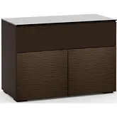 Berlin 329 44" TV Stand Cabinet with Center Speaker Opening in Textured Wenge