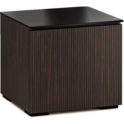 Manhattan 217 Sub Enclosure in Maro Ebony with Black Glass Top