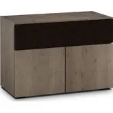 Lancaster 329 44" TV Stand AV Cabinet in Barn Board Oak