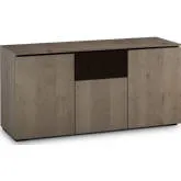 Lancaster 336 65" TV Stand AV Cabinet in Barn Board Oak