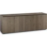 Lancaster 347 85" TV Stand AV Cabinet in Barn Board Oak